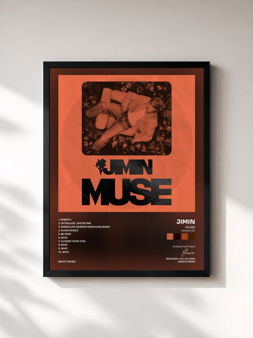 Jimin · MUSE (WONDER ver.) — Affiche encadrée