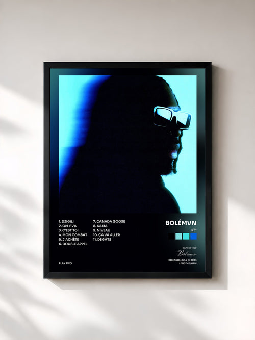 Bolémvn · 47° — Affiche encadrée