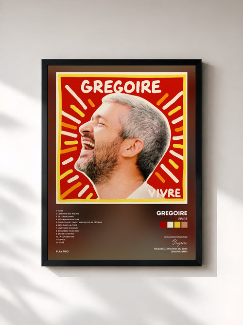 Gregoire · Vivre — Stampa incorniciata