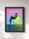 #noir EMOTION SIDE B von Carly Rae Jepsen als gerahmter Kunstdruck, schwarzer Rahmen, gedruckt und gerahmt in Frankreich
