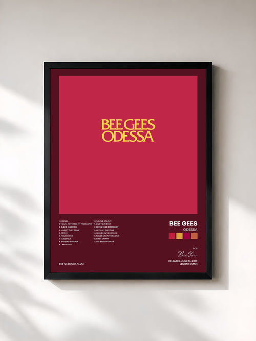 Bee Gees · Odessa — Stampa incorniciata