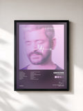 #noir Expériences by Gregoire as a framed art print, black frame, printed and framed in France