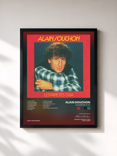 Alain Souchon · Les raretés 73-84 — Stampa incorniciata