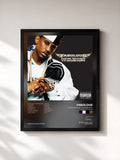#noir From Nothin' To Somethin' (Bonus Track Version) by Fabolous as a framed art print, black frame, printed and framed in France