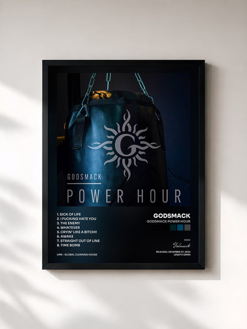 Godsmack · Godsmack Power Hour — Affiche encadrée
