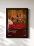 #noir rosie von Rosé als gerahmter Kunstdruck, schwarzer Rahmen, gedruckt und gerahmt in Frankreich