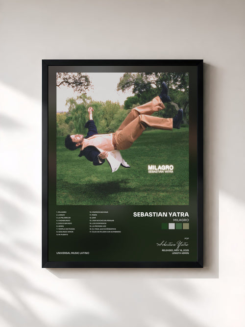 Sebastian Yatra · Milagro — Affiche encadrée