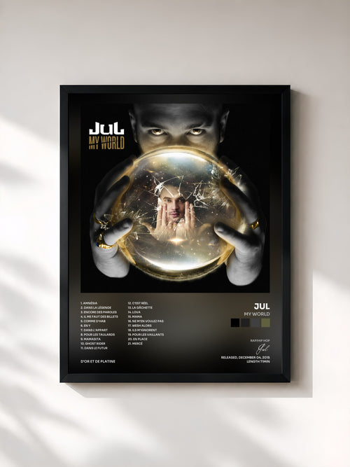 Jul · My World — Stampa incorniciata