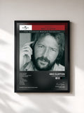 #noir Classic Eric Clapton von Eric Clapton als gerahmter Kunstdruck, schwarzer Rahmen, gedruckt und gerahmt in Frankreich