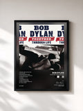 #noir Tableau de l'album Together Through Life de Bob Dylan, cadre noir, imprimé et encadré en France
