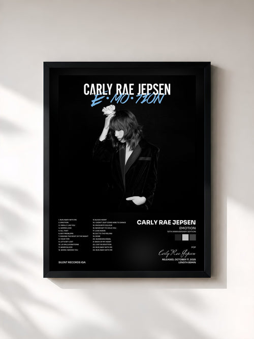 Carly Rae Jepsen · Emotion (10th Anniversary Edition) — Gerahmter Kunstdruck