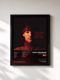 #noir Faith In The Future di Louis Tomlinson in stampa incorniciata, cornice nera, stampata e incorniciata in Francia