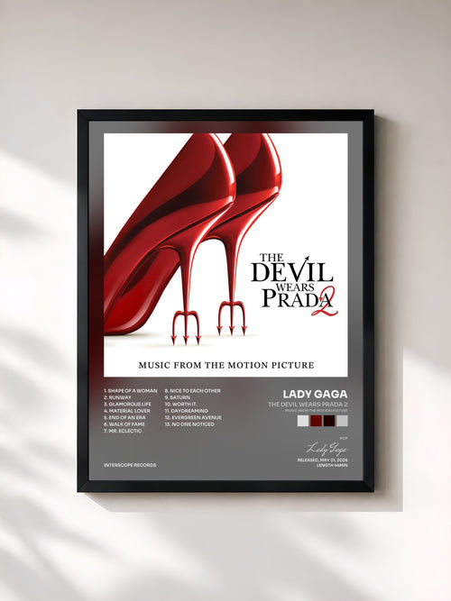 Lady Gaga · The Devil Wears Prada 2 (Music From The Motion Picture) — Gerahmter Kunstdruck