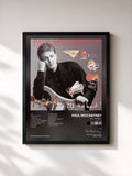 #noir All The Best (UK Version) de Paul McCartney en lámina enmarcada, marco negro, impresa y enmarcada en Francia