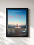 #noir Tableau de l'album ROSY (Bande originale du film-documentaire) de -M-, cadre noir, imprimé et encadré en France