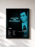 #noir Tableau de l'album Hardwell Presents Revealed Vol. 2 de Hardwell, cadre noir, imprimé et encadré en France