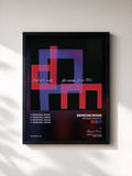 #noir Personal Jesus 2011 by Depeche Mode as a framed art print, black frame, printed and framed in France