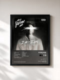 #noir Tableau de l'album i am > i was de 21 Savage, cadre noir, imprimé et encadré en France