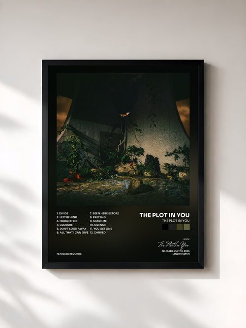 The Plot In You · The Plot In You — Affiche encadrée