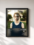 #noir Tableau de l'album American Beauty/American Psycho de Fall Out Boy, cadre noir, imprimé et encadré en France