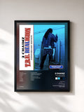 #noir Tableau de l'album T.R.U. REALigion (Anniversary Edition) de 2 Chainz, cadre noir, imprimé et encadré en France