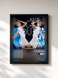 #noir Get Outta My Way di Kylie Minogue in stampa incorniciata, cornice nera, stampata e incorniciata in Francia