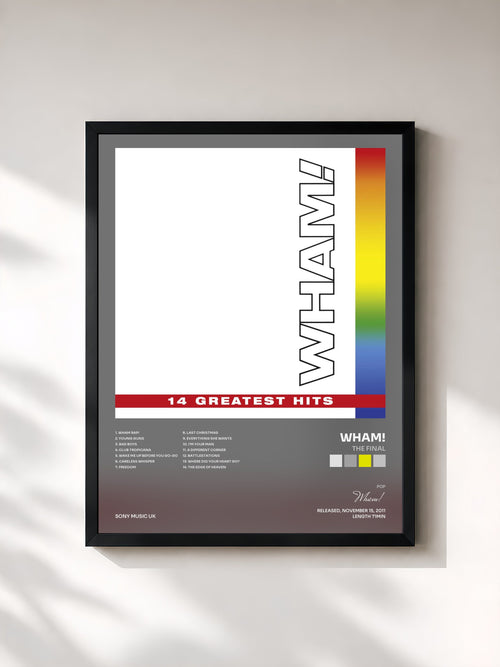 Wham! · The Final — Lámina enmarcada
