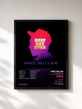 #noir Best Day Ever (5th Anniversary Remastered Edition) di Mac Miller in stampa incorniciata, cornice nera, stampata e incorniciata in Francia