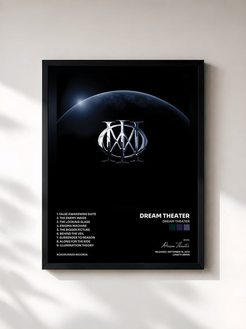 Dream Theater · Dream Theater — Affiche encadrée
