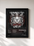 #noir Tableau de l'album Hellelujah de Drowning Pool, cadre noir, imprimé et encadré en France