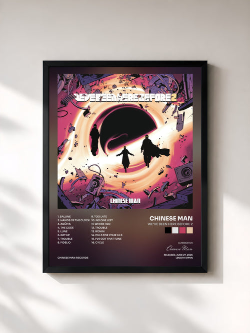 Chinese Man · We've Been Here Before 2 — Framed art print