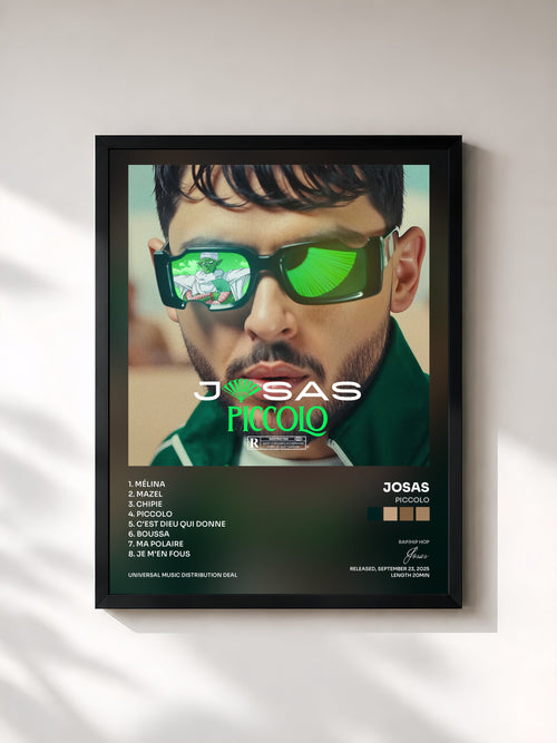 Josas · Piccolo — Gerahmter Kunstdruck