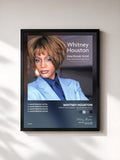 #noir Tableau de l'album Dance Vault Mixes - Heartbreak Hotel (feat. Faith Evans & Kelly Price) de Whitney Houston, cadre noir, imprimé et encadré en France