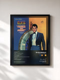 #noir Frankie & Johnny di Elvis Presley in stampa incorniciata, cornice nera, stampata e incorniciata in Francia