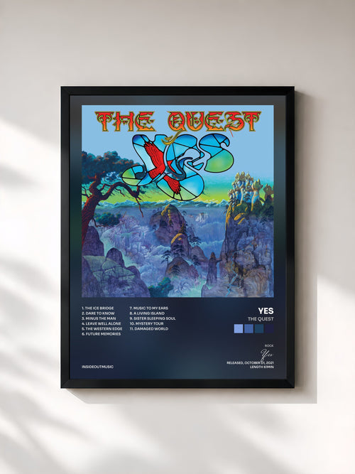 Yes · The Quest — Stampa incorniciata