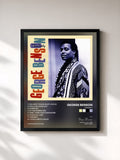 #noir Tenderly von George Benson als gerahmter Kunstdruck, schwarzer Rahmen, gedruckt und gerahmt in Frankreich