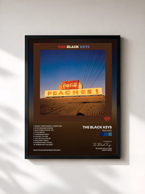 The Black Keys · Peaches! — Stampa incorniciata