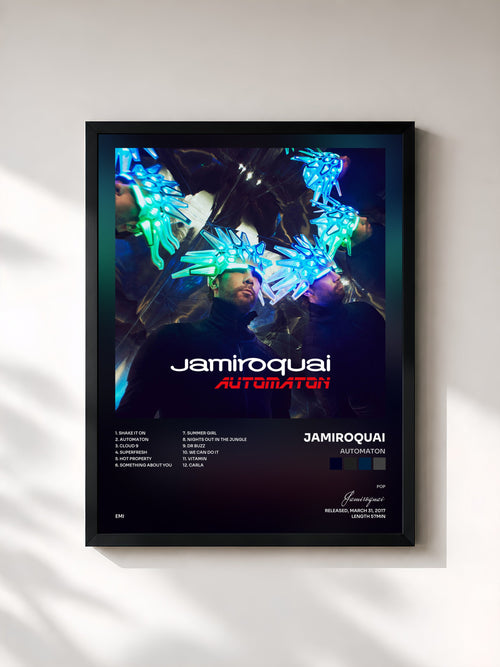 Jamiroquai · Automaton — Stampa incorniciata
