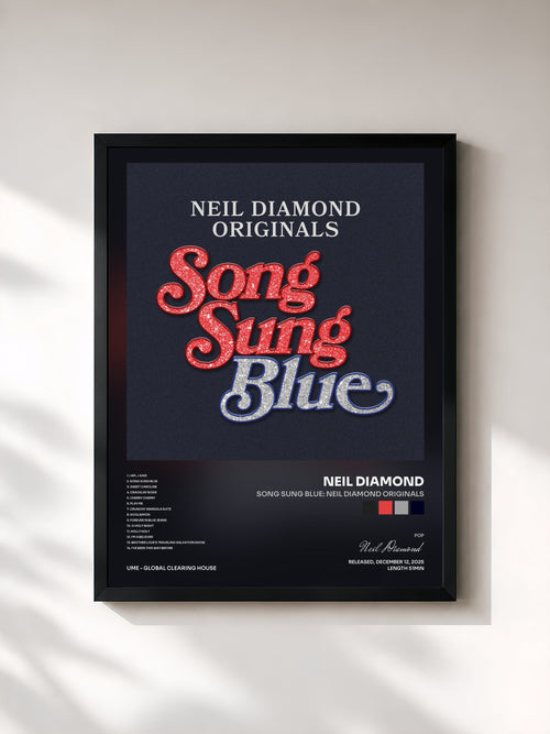 Neil Diamond · Song Sung Blue: Neil Diamond Originals — Stampa incorniciata