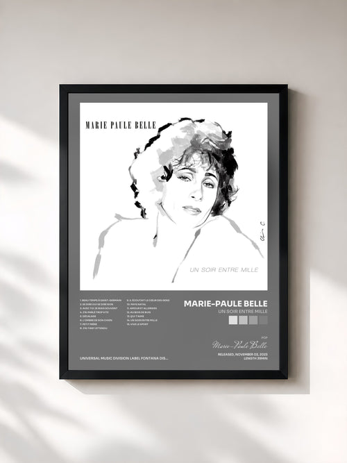 Marie-Paule Belle · Un soir entre mille — Framed art print