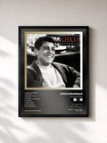 #noir Tableau de l'album Chico Buarque de Chico Buarque, cadre noir, imprimé et encadré en France