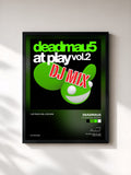 #noir At Play Vol. 2 DJ Mix di Deadmau5 in stampa incorniciata, cornice nera, stampata e incorniciata in Francia