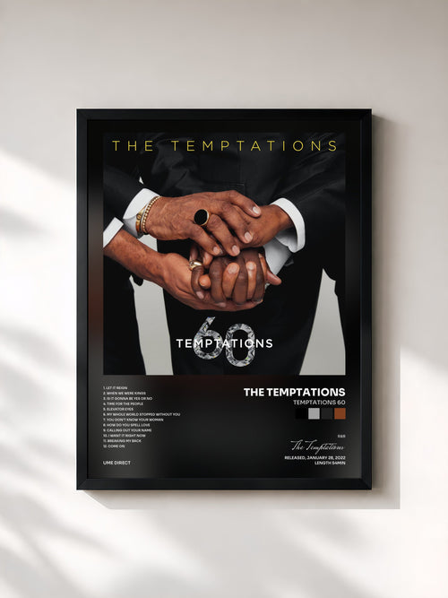 The Temptations · Temptations 60 — Lámina enmarcada