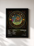 #noir Shikantaza by Chinese Man as a framed art print, black frame, printed and framed in France