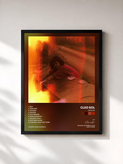 Cleo Sol · Heaven — Framed art print