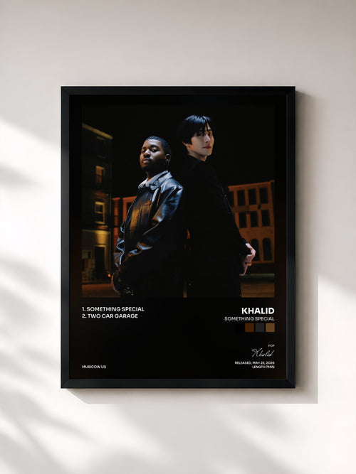 Khalid · Something Special — Gerahmter Kunstdruck
