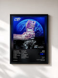 #noir Sans rêve by DTF as a framed art print, black frame, printed and framed in France