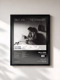 #noir Tableau de l'album The Stranger (Legacy Edition) de Billy Joel, cadre noir, imprimé et encadré en France
