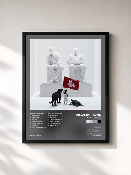Neg'Marrons · Nèg' Marrons — Framed art print