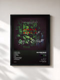 #noir Jungle, vol. 1 by Guy2bezbar as a framed art print, black frame, printed and framed in France